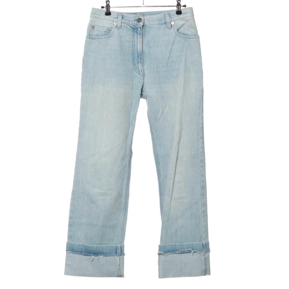 Gucci Light Blue Straight-Leg Jeans